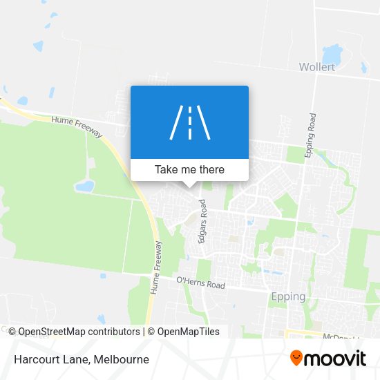 Harcourt Lane map