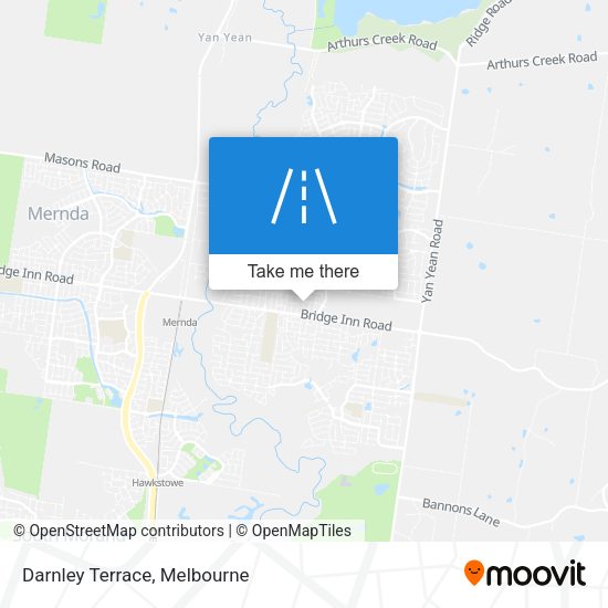 Darnley Terrace map