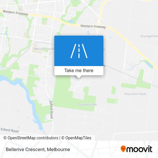 Bellerive Crescent map