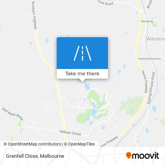 Grenfell Close map