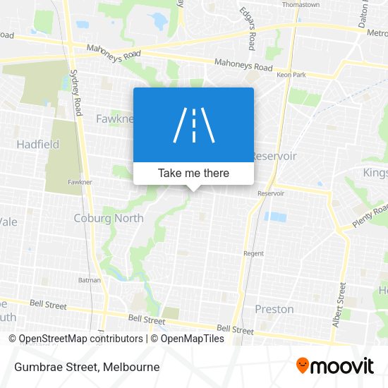 Gumbrae Street map