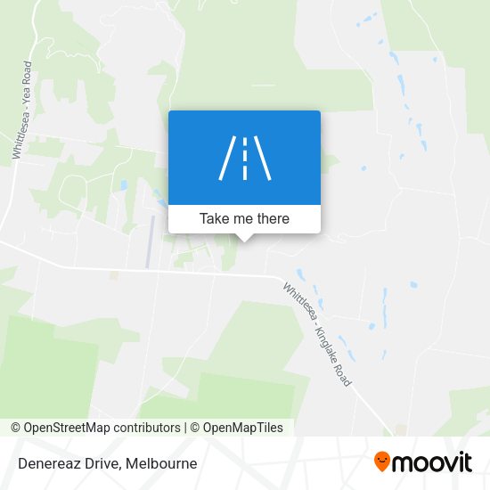 Denereaz Drive map