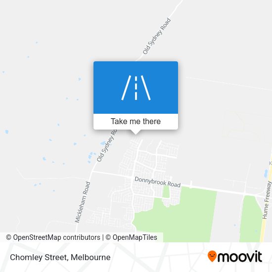 Chomley Street map