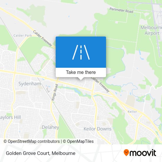 Golden Grove Court map