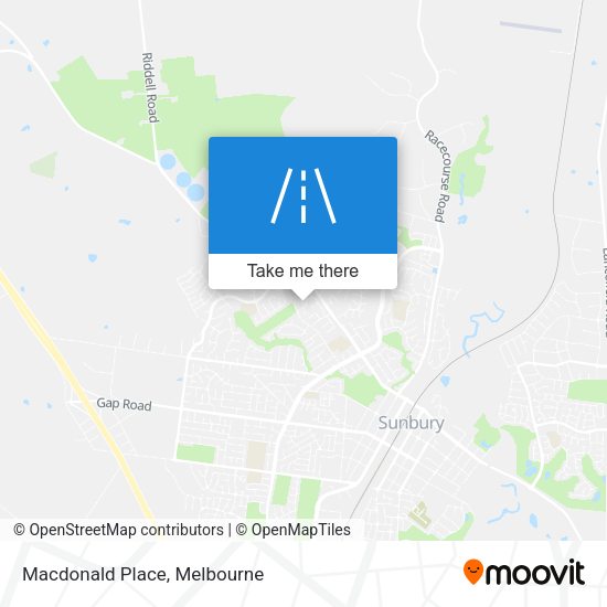 Macdonald Place map