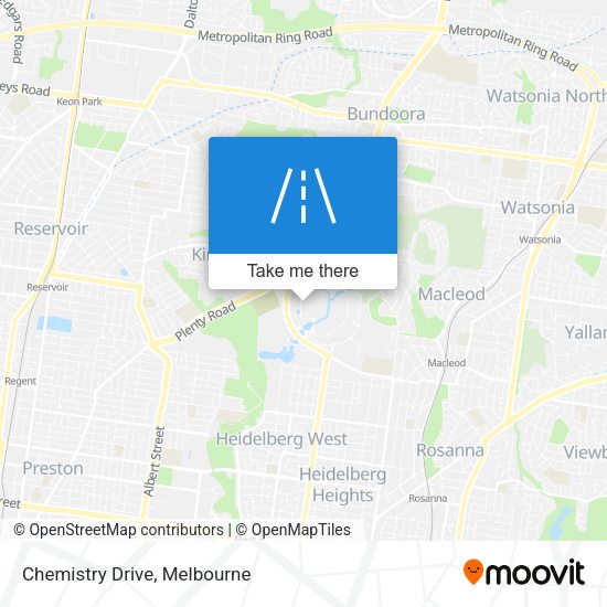 Chemistry Drive map