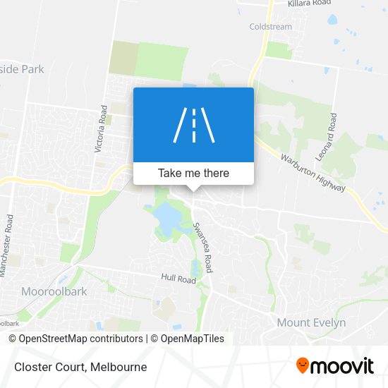 Closter Court map