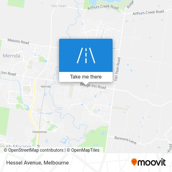 Hessel Avenue map