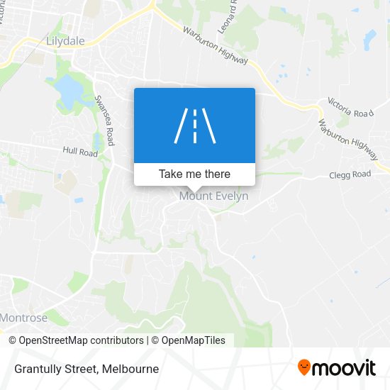 Grantully Street map