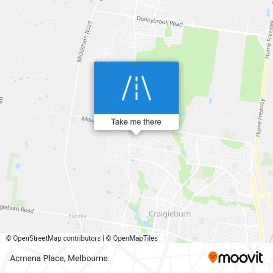 Acmena Place map