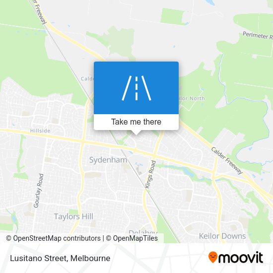 Lusitano Street map
