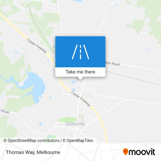 Thomas Way map