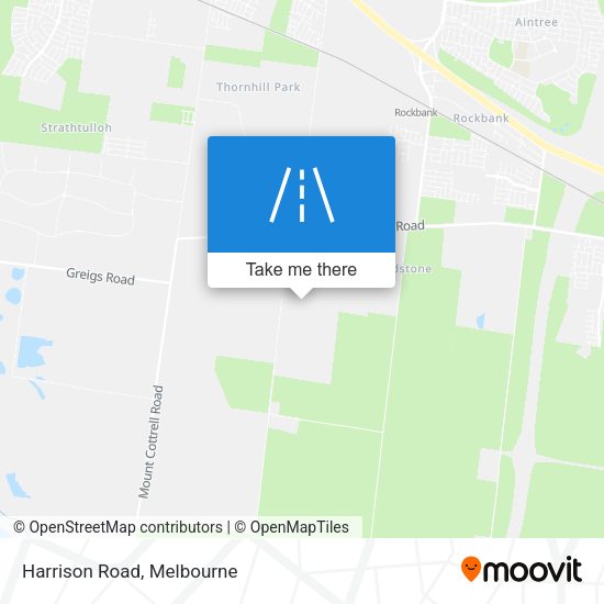 Harrison Road map