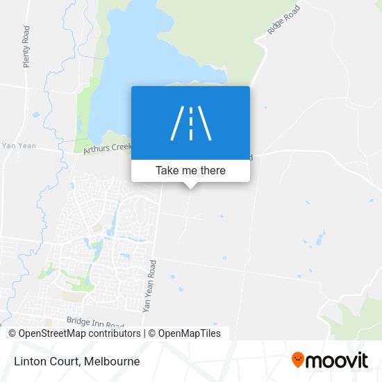 Linton Court map