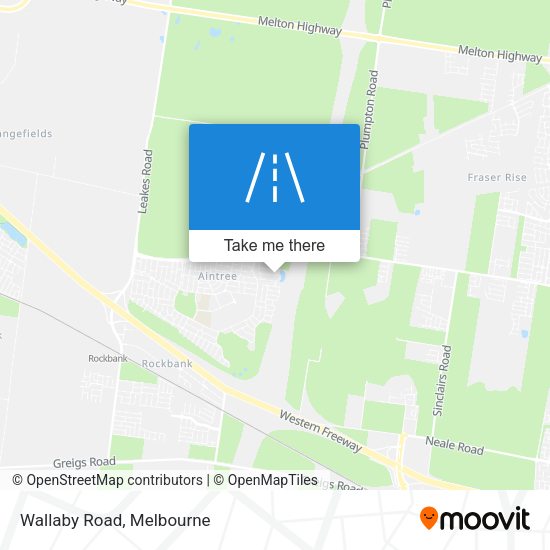 Wallaby Road map
