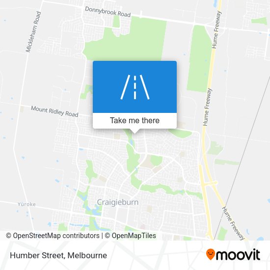Humber Street map