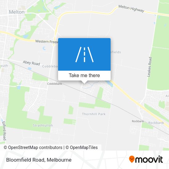 Bloomfield Road map