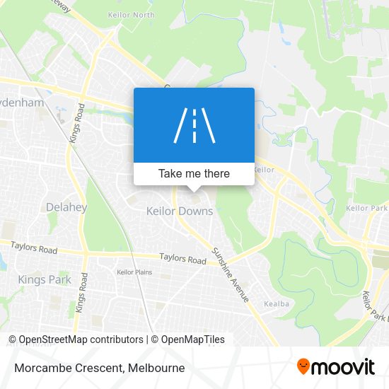 Morcambe Crescent map