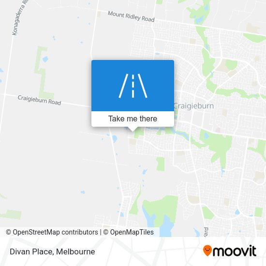 Divan Place map