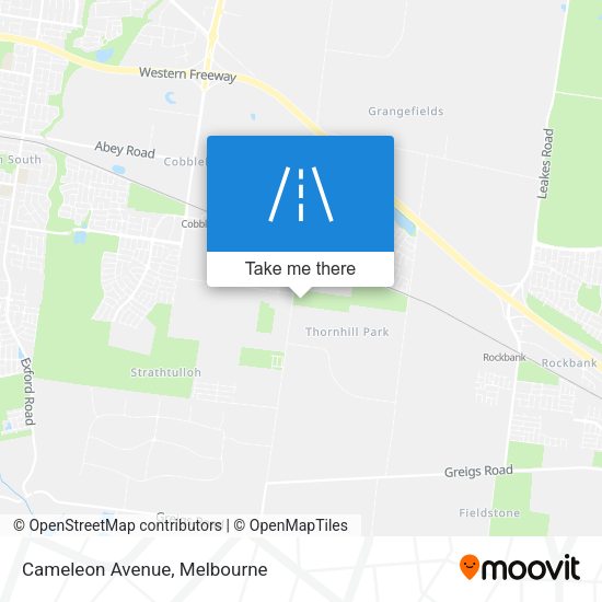Cameleon Avenue map