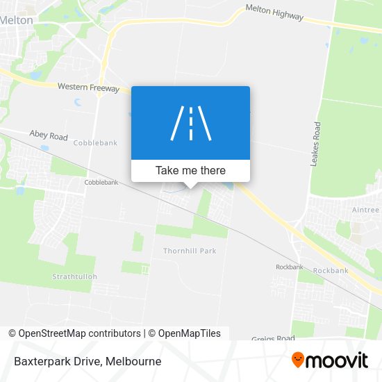 Baxterpark Drive map