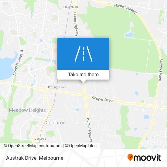 Austrak Drive map