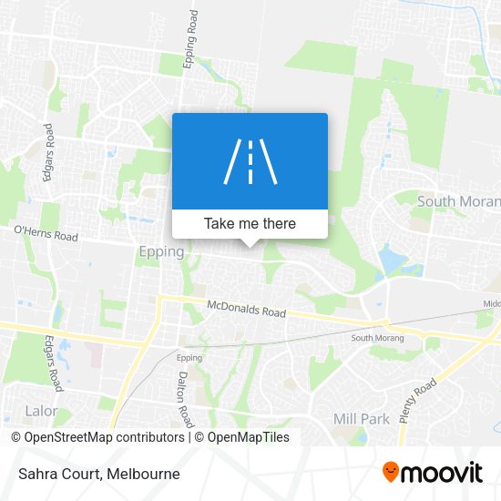 Sahra Court map