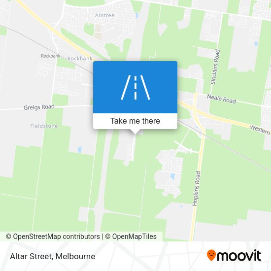 Altar Street map