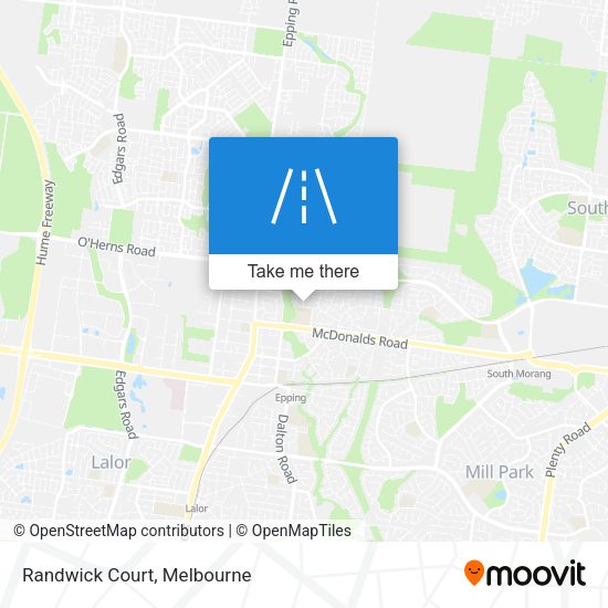 Randwick Court map