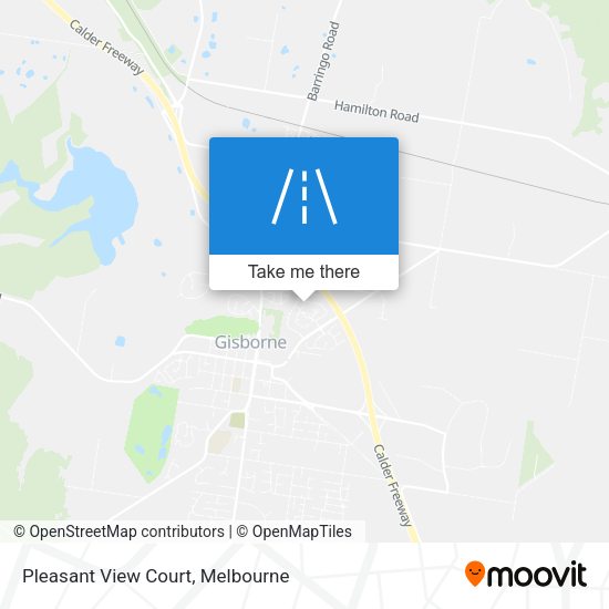 Pleasant View Court map