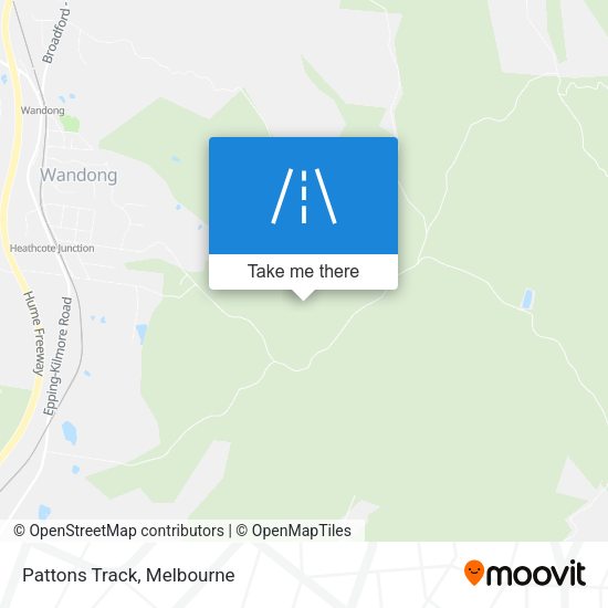 Pattons Track map