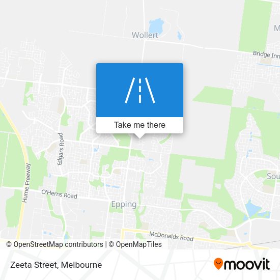 Zeeta Street map