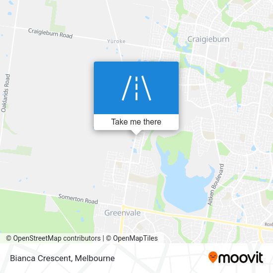 Bianca Crescent map