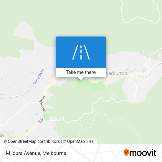 Mildura Avenue map