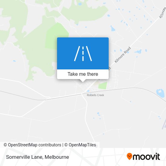 Somerville Lane map