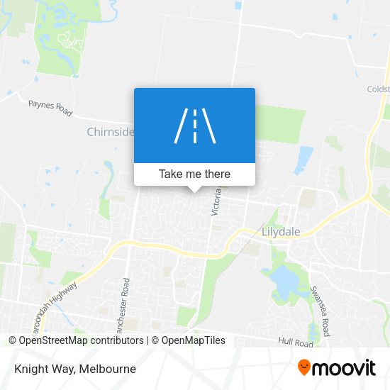 Knight Way map