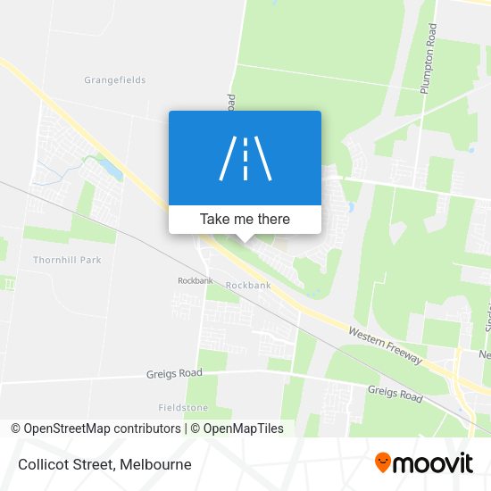 Collicot Street map