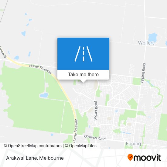 Arakwal Lane map