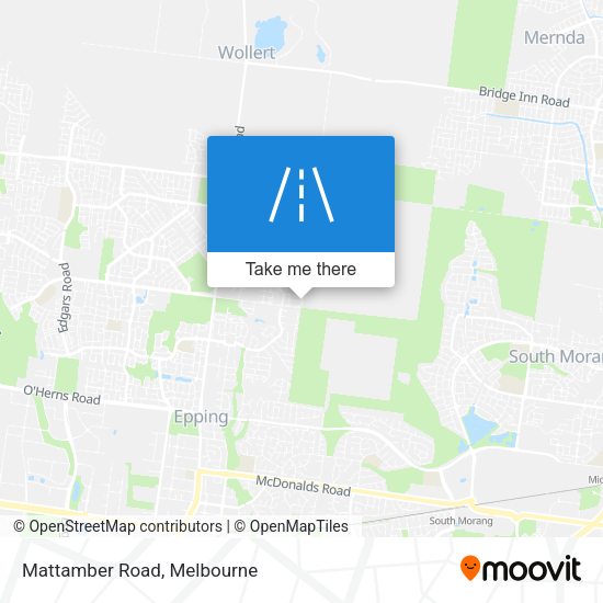 Mattamber Road map