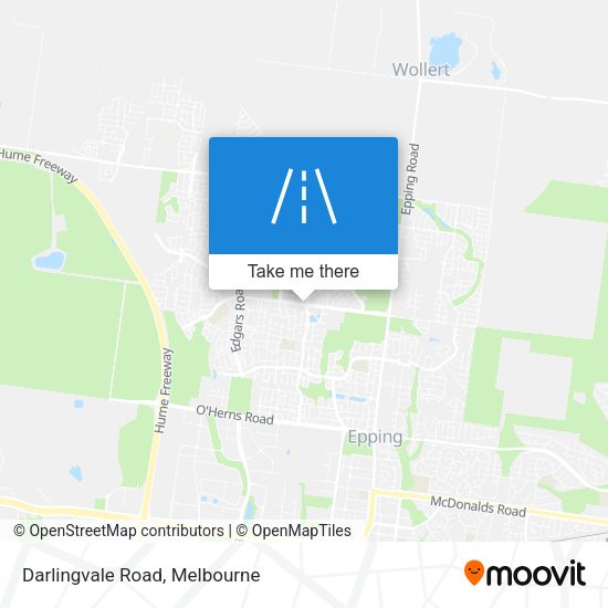 Darlingvale Road map