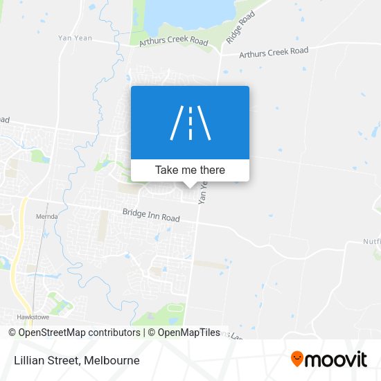Lillian Street map