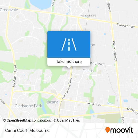 Canni Court map