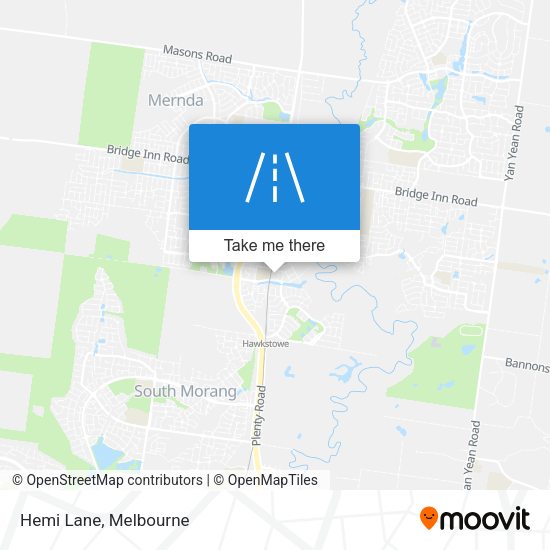 Hemi Lane map