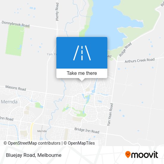 Bluejay Road map