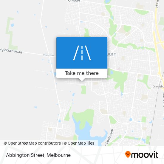 Abbington Street map