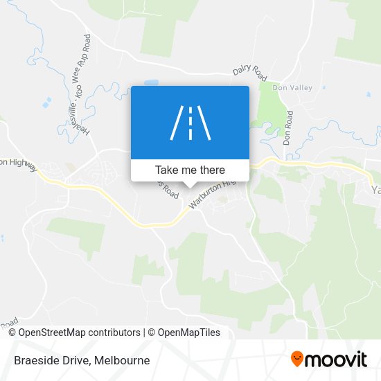 Braeside Drive map