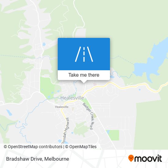 Bradshaw Drive map