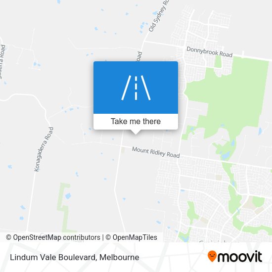 Lindum Vale Boulevard map