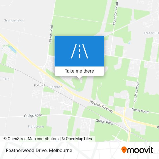 Featherwood Drive map