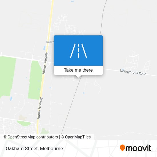 Oakham Street map